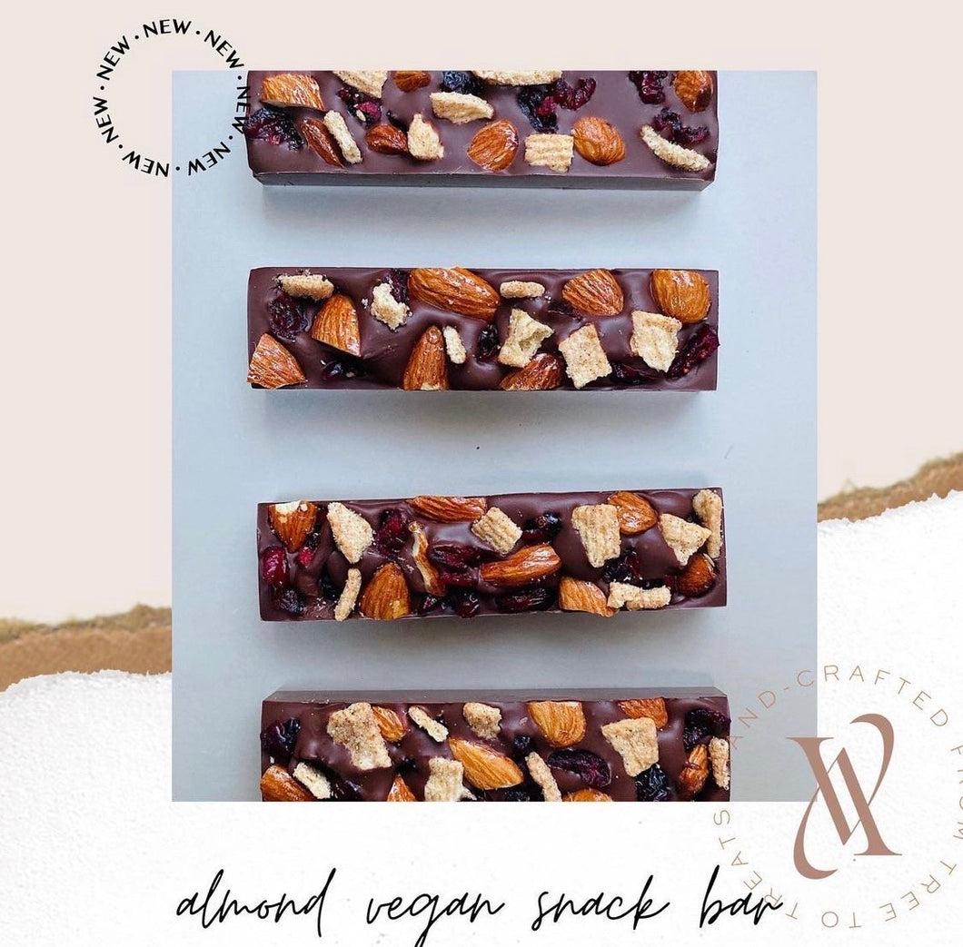 almond vegan snack bar